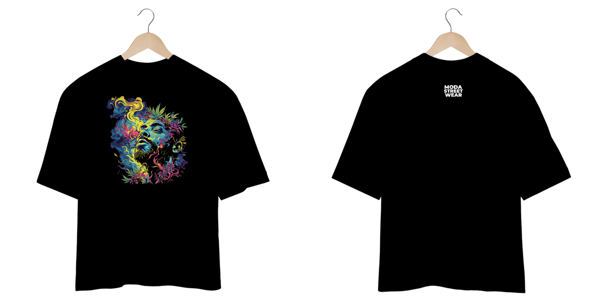Nome do produto: Camiseta Psicodélicas Oversized E 3