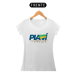Nome do produto Camiseta Piauí Meu Amor (Feminina)