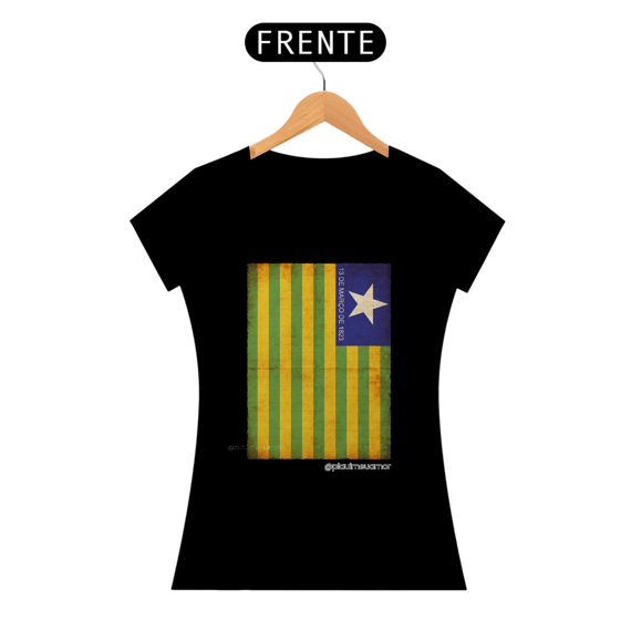 Baby long bandeira do Piauí