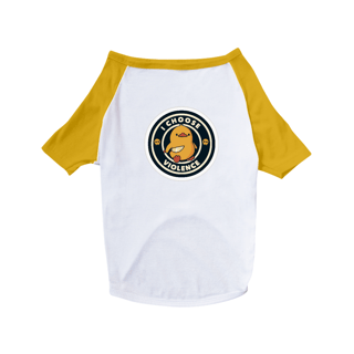 Nome do produtoCamisa Pet I choose violence