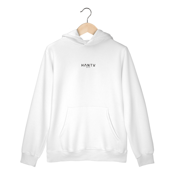 Moletom Canguru HONTO CLASSIC Branco