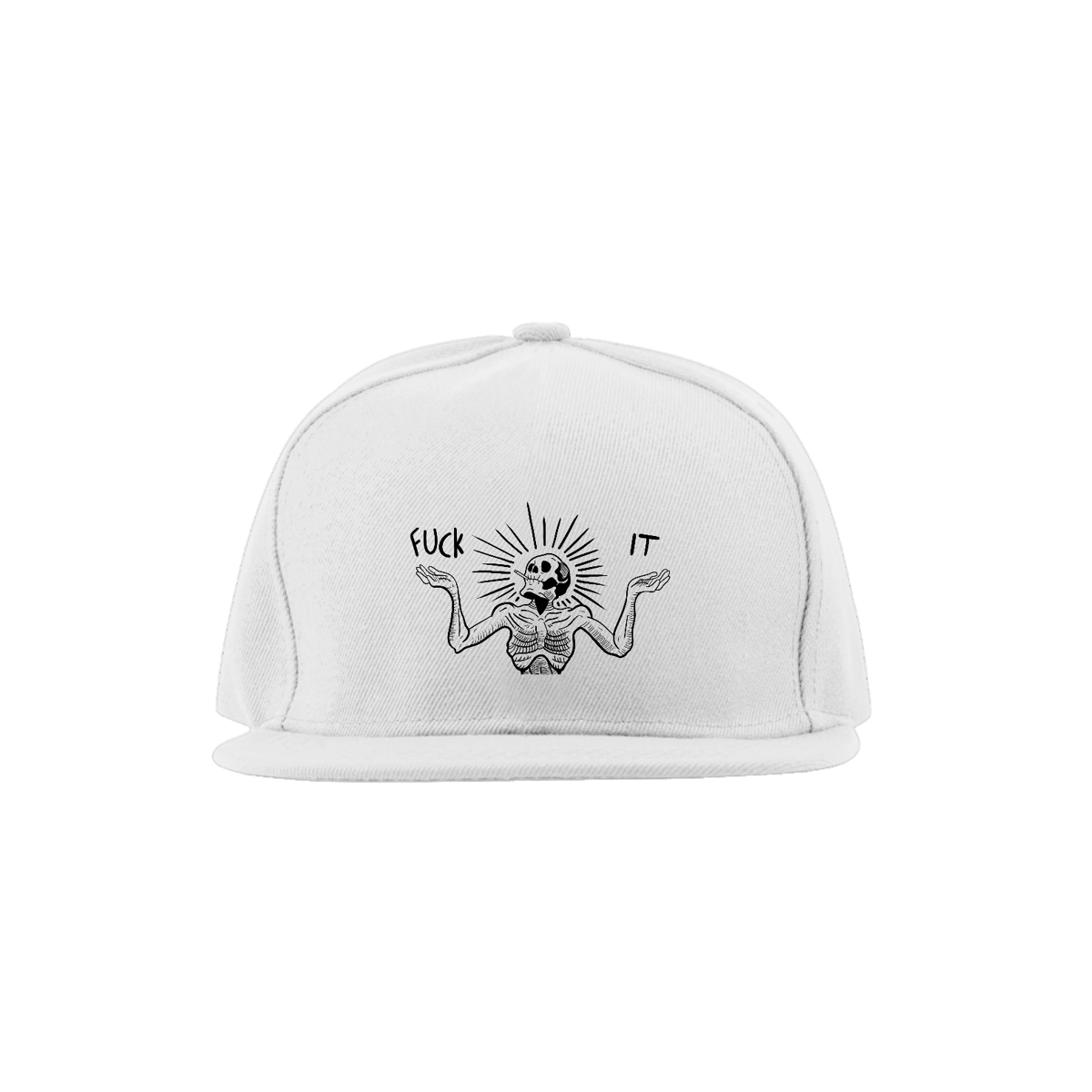 Nome do produto: Boné Fuck it Branco
