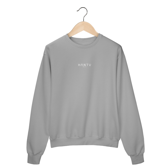 Moletom Fechado HONTO CLASSIC cinza