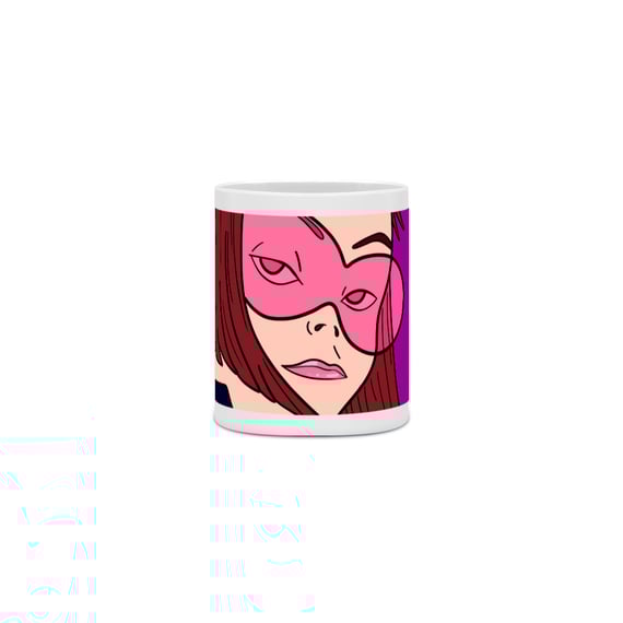 Xícara Noodle Gorillaz Branca