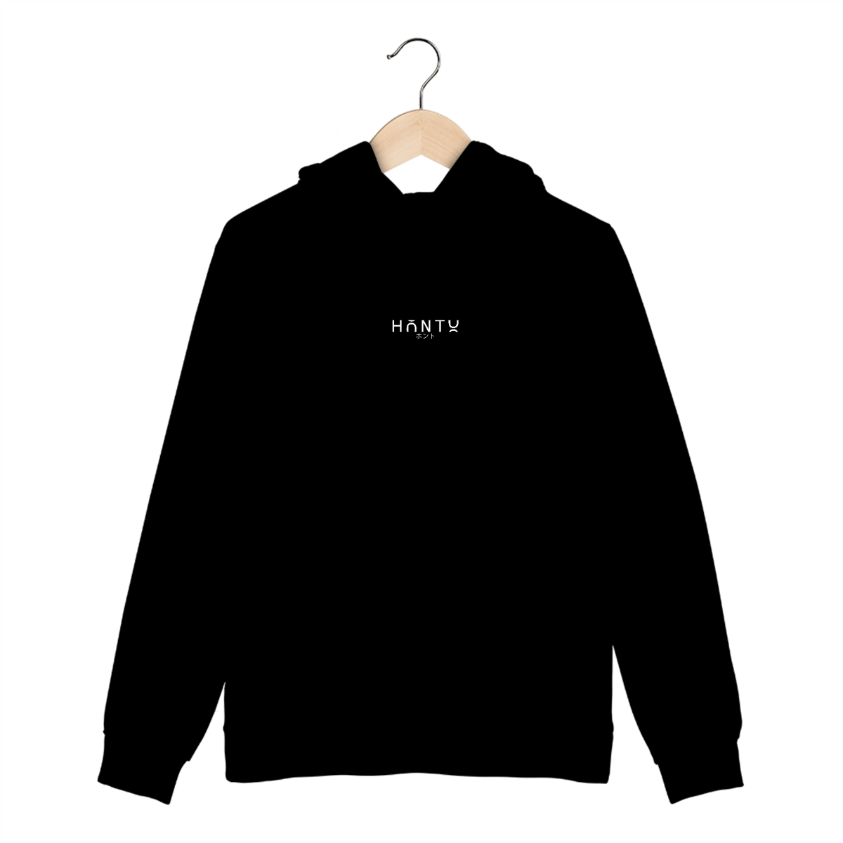 Nome do produto: Moletom Canguru HONTO CLASSIC preto