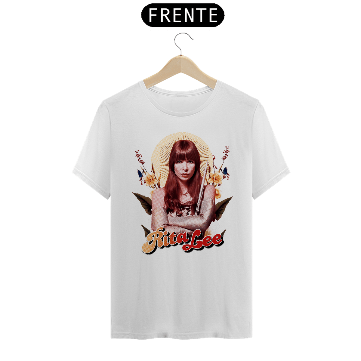 Nome do produto: T-shirt inspiration Rita Lee unissex