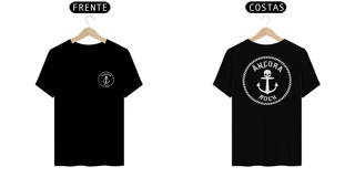 Nome do produto T-shirt Âncora Rock unissex
