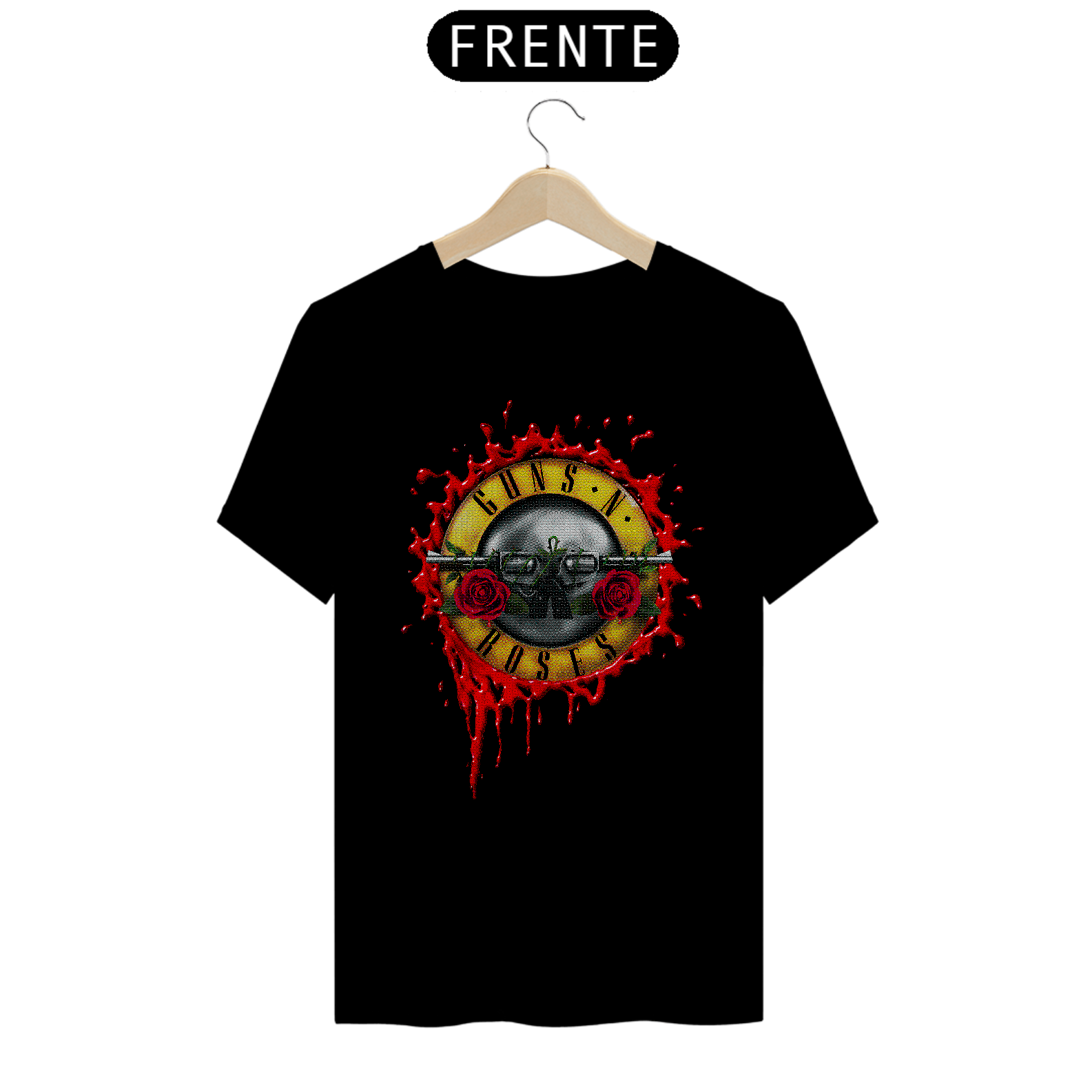 T-shirt inspiration Guns N Roses unissex