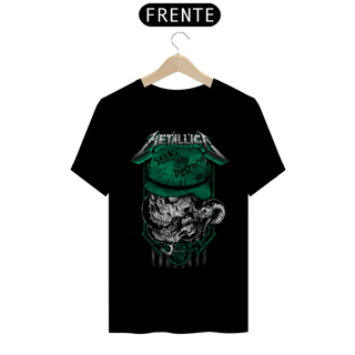 Nome do produto T-shirt inspiration Metallica unissex