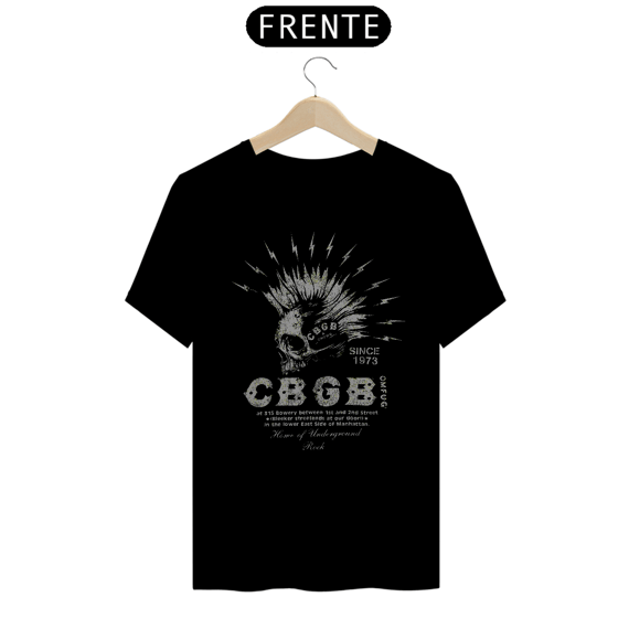 T-shirt inspiration CBGB unissex