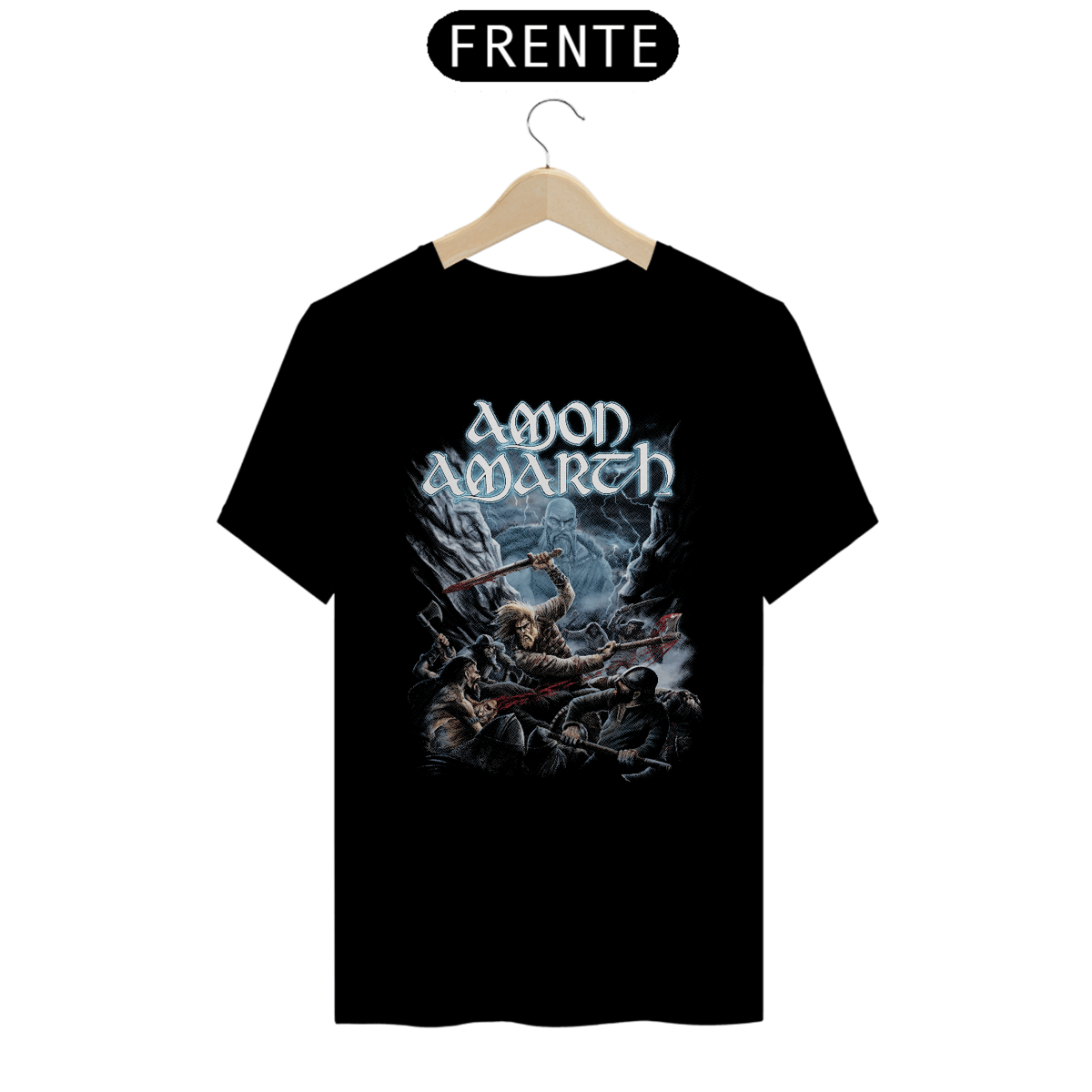 Nome do produto: T-shirt inspiration Amon Amarth unissex