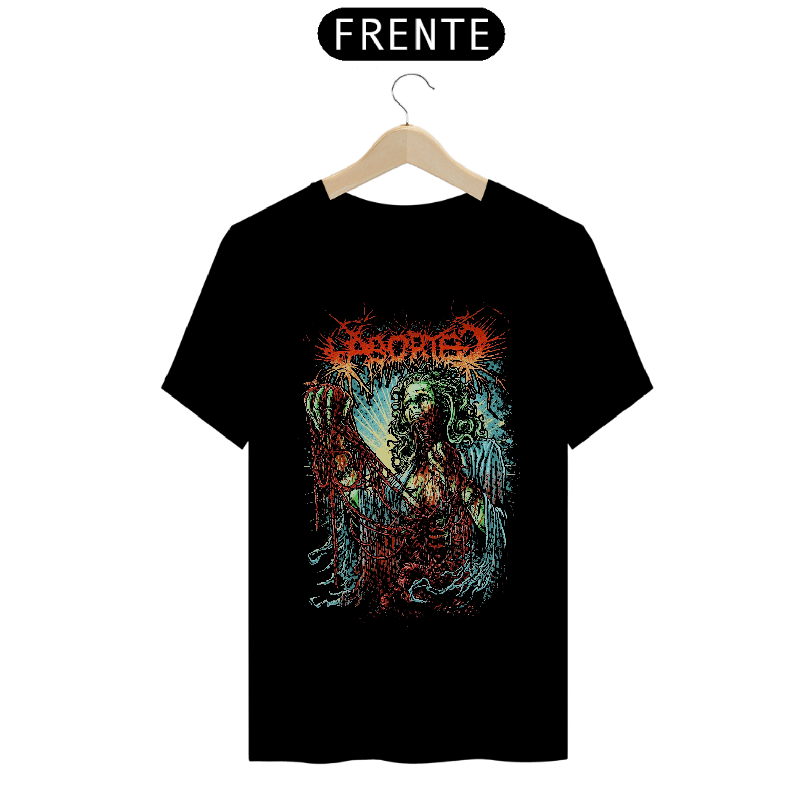 T-shirt inspiration Aborted unissex