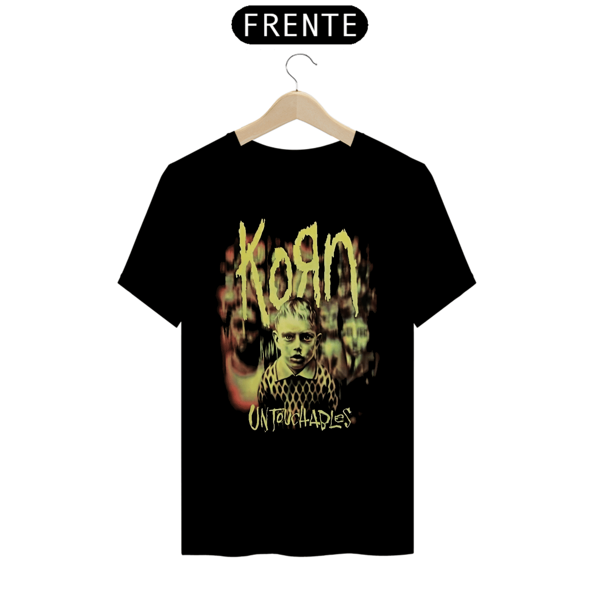 Nome do produto: T-shirt inspiration Korn Untouchables unissex