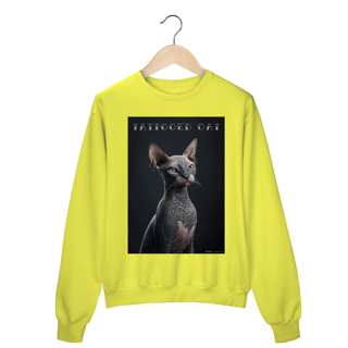 Nome do produto Moletom Fechado Tattooed Cat