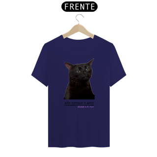 Nome do produto Camiseta Não Sufoque o Gato Prime (gato branco)