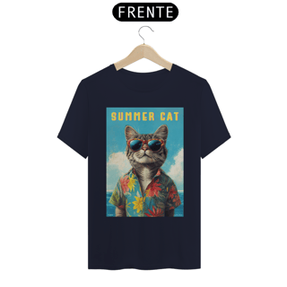 Nome do produto Camiseta Summer Cat 2 - Prime