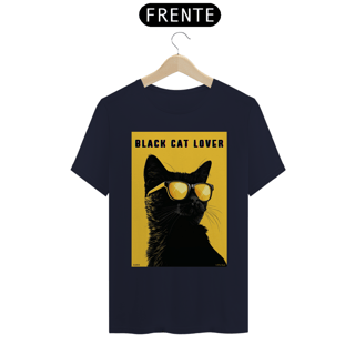 Nome do produto Camiseta Black Cat Lover