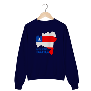 Nome do produto Moletom Meu País Bahia (Fechado)
