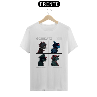 Nome do produto Camiseta Gorillaz Cats Prime