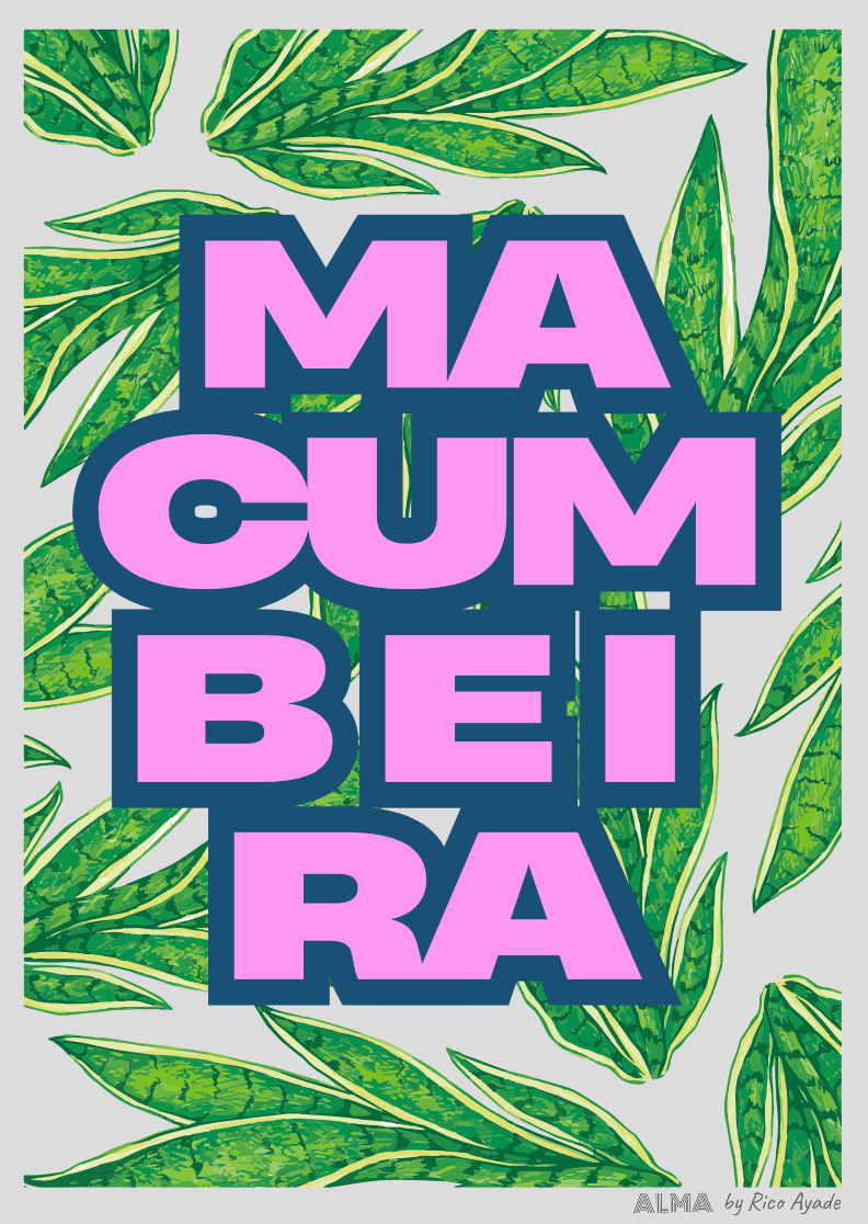 Nome do produto: Poster Macumbeira 