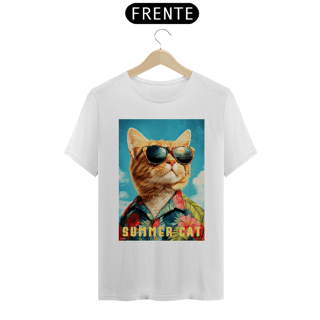 Nome do produto Camiseta Summer Cat - Prime