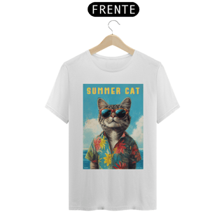 Nome do produto Camiseta Summer Cat 2 - Prime