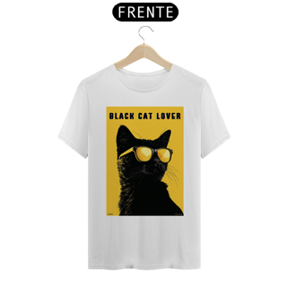 Nome do produto Camiseta Black Cat Lover