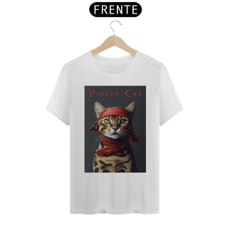 Nome do produto Camiseta Pirate Cat - Prime