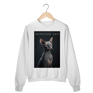 Nome do produto Moletom Fechado Tattooed Cat
