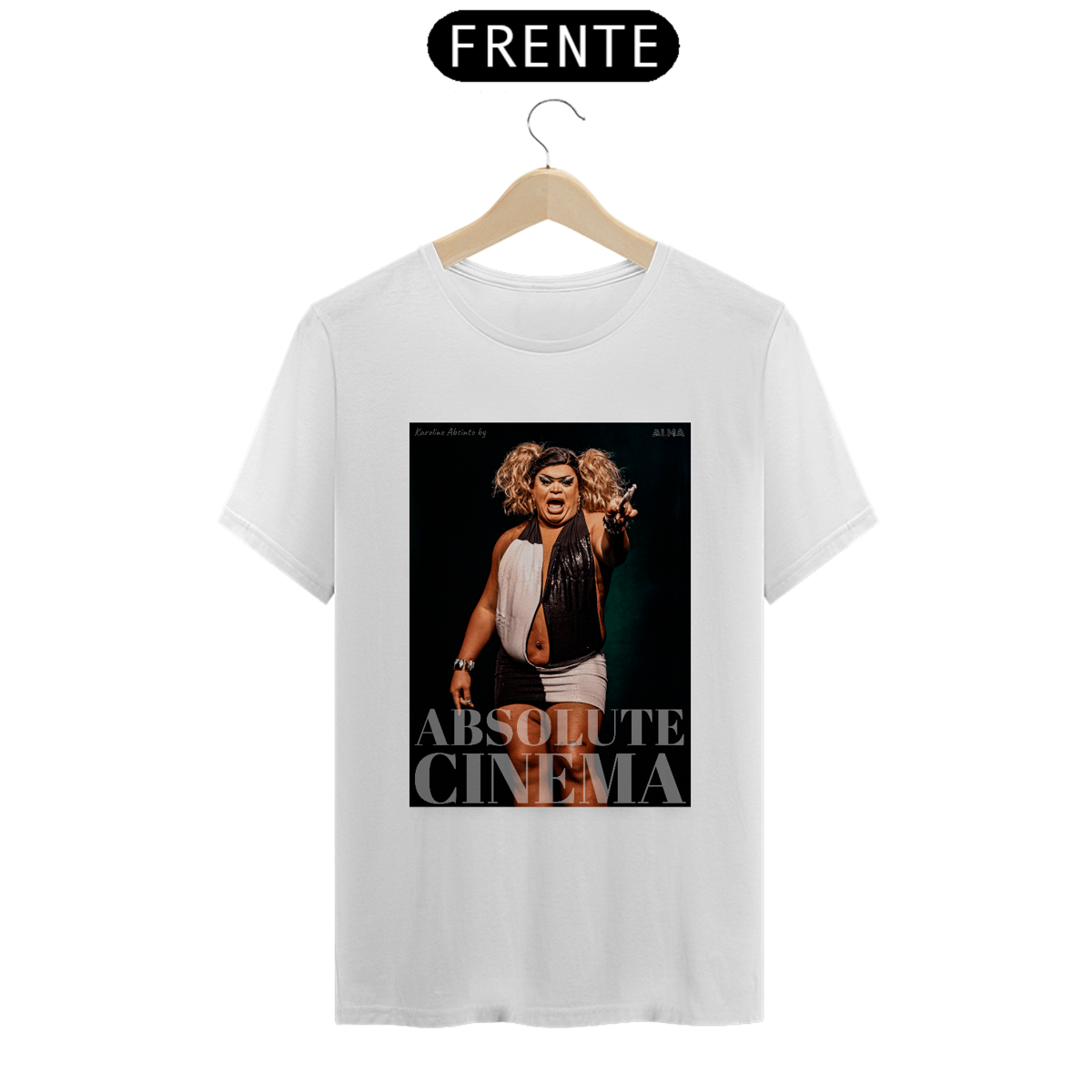 Nome do produto: Camiseta Karoline Absinto - Absolute Cinema - Prime