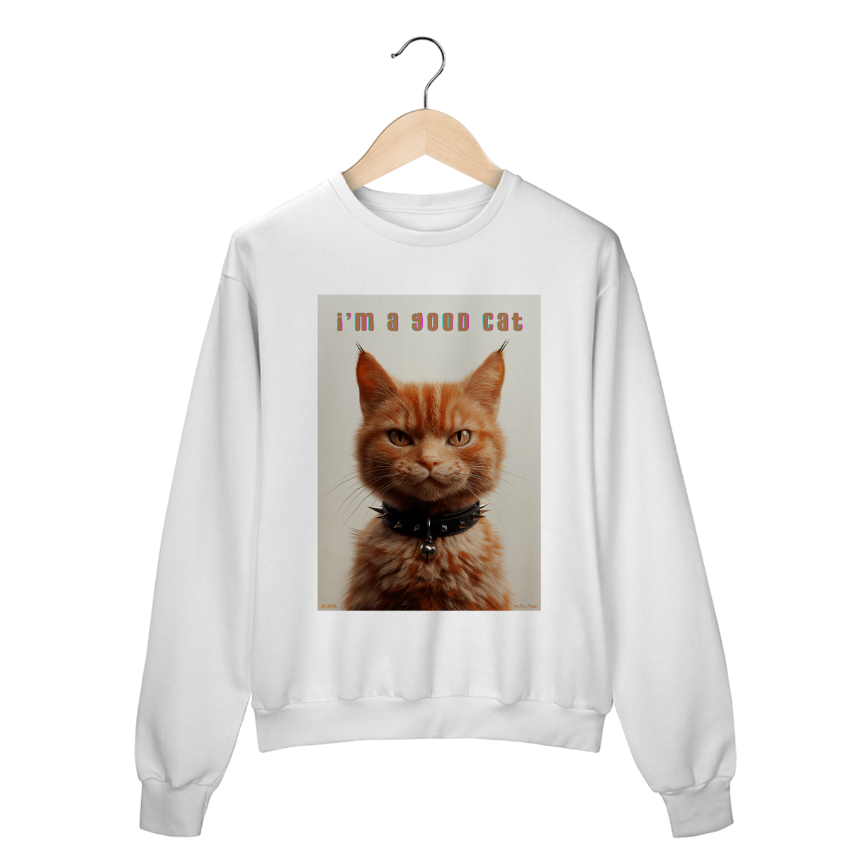 Nome do produto: Moletom Fechado Good Cat