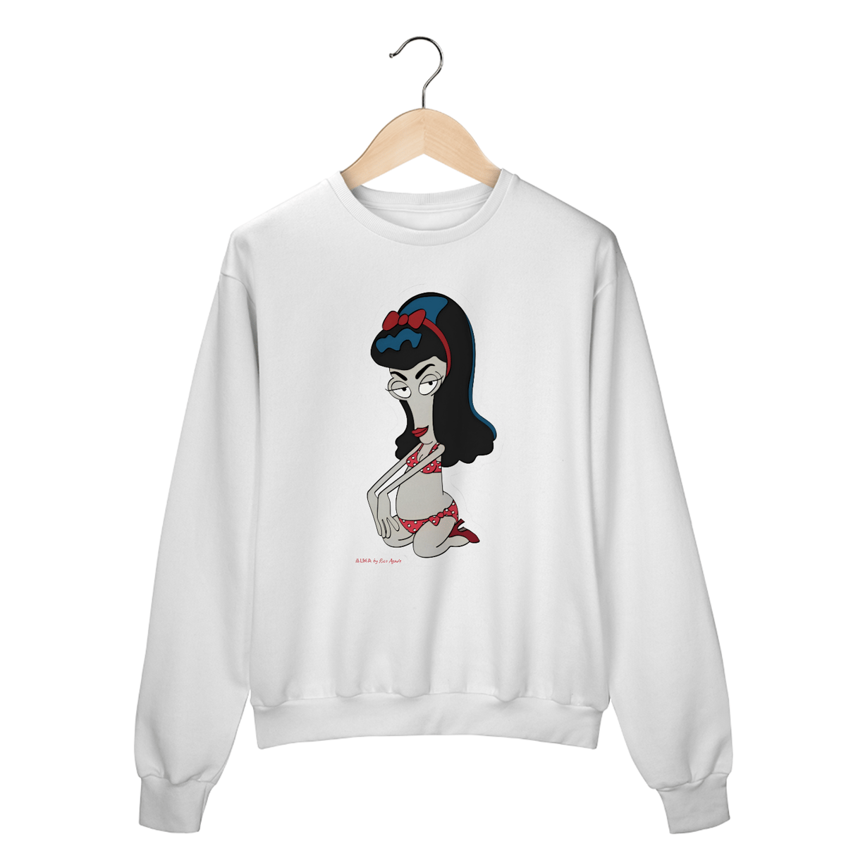 Nome do produto: Moletom Fechado Sexy Roger