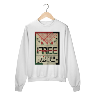 Nome do produto Moletom Free Palestine