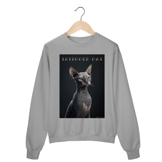 Nome do produto Moletom Fechado Tattooed Cat