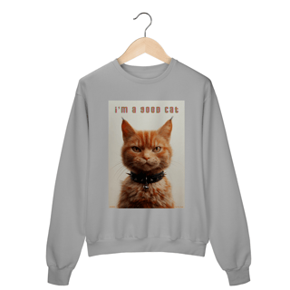 Nome do produto Moletom Fechado Good Cat