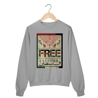 Nome do produto Moletom Free Palestine