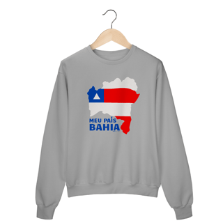 Nome do produto Moletom Meu País Bahia (Fechado)