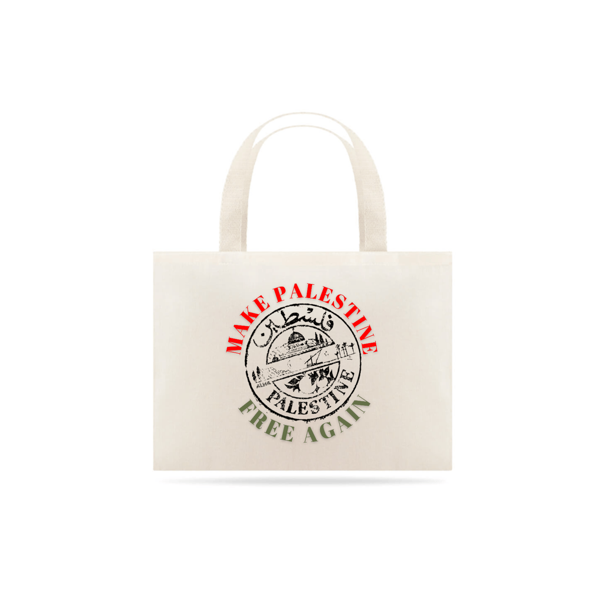 Nome do produto: Ecobag Make Palestina Free Again