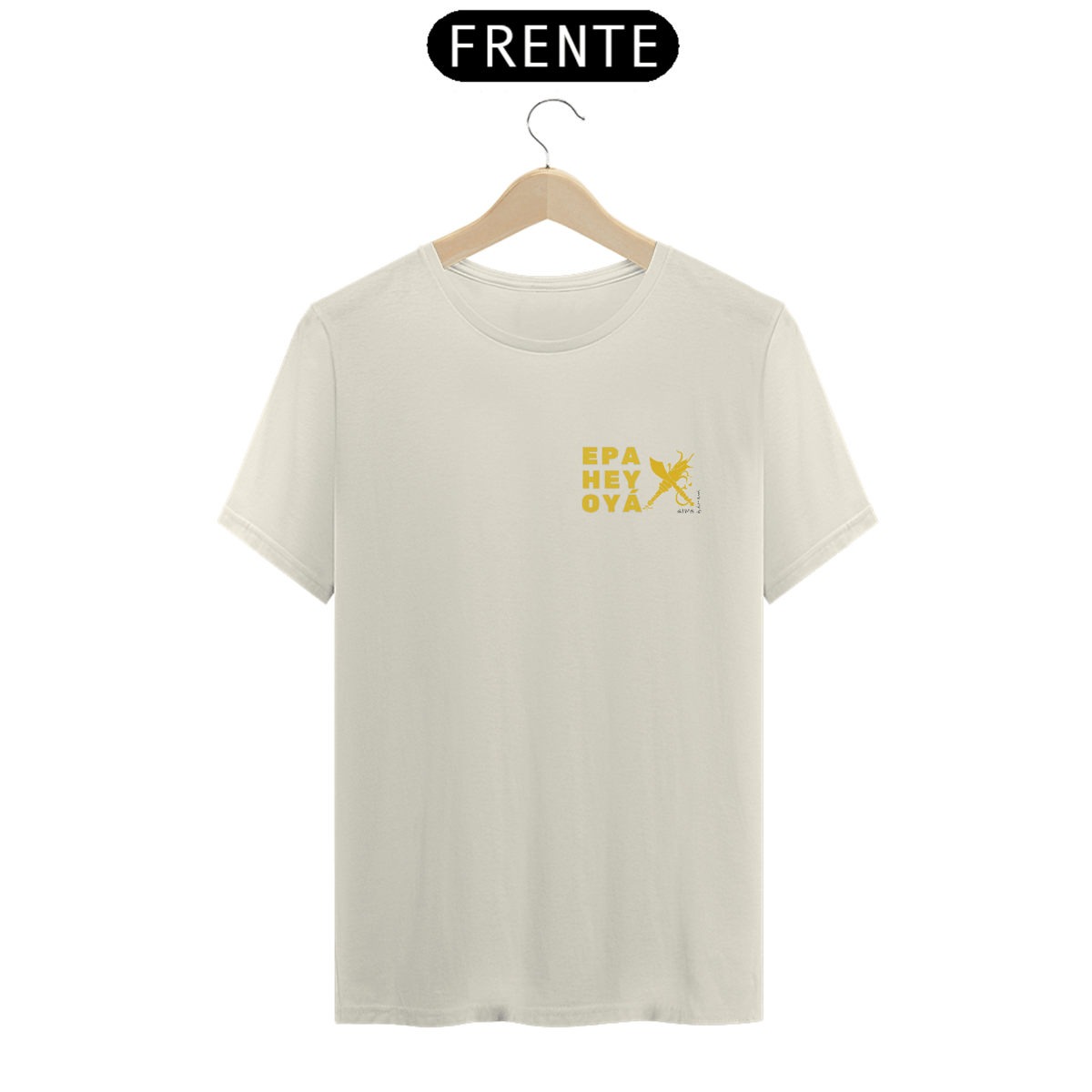 Nome do produto: Camiseta Epahey Oyá Detalhe Prime