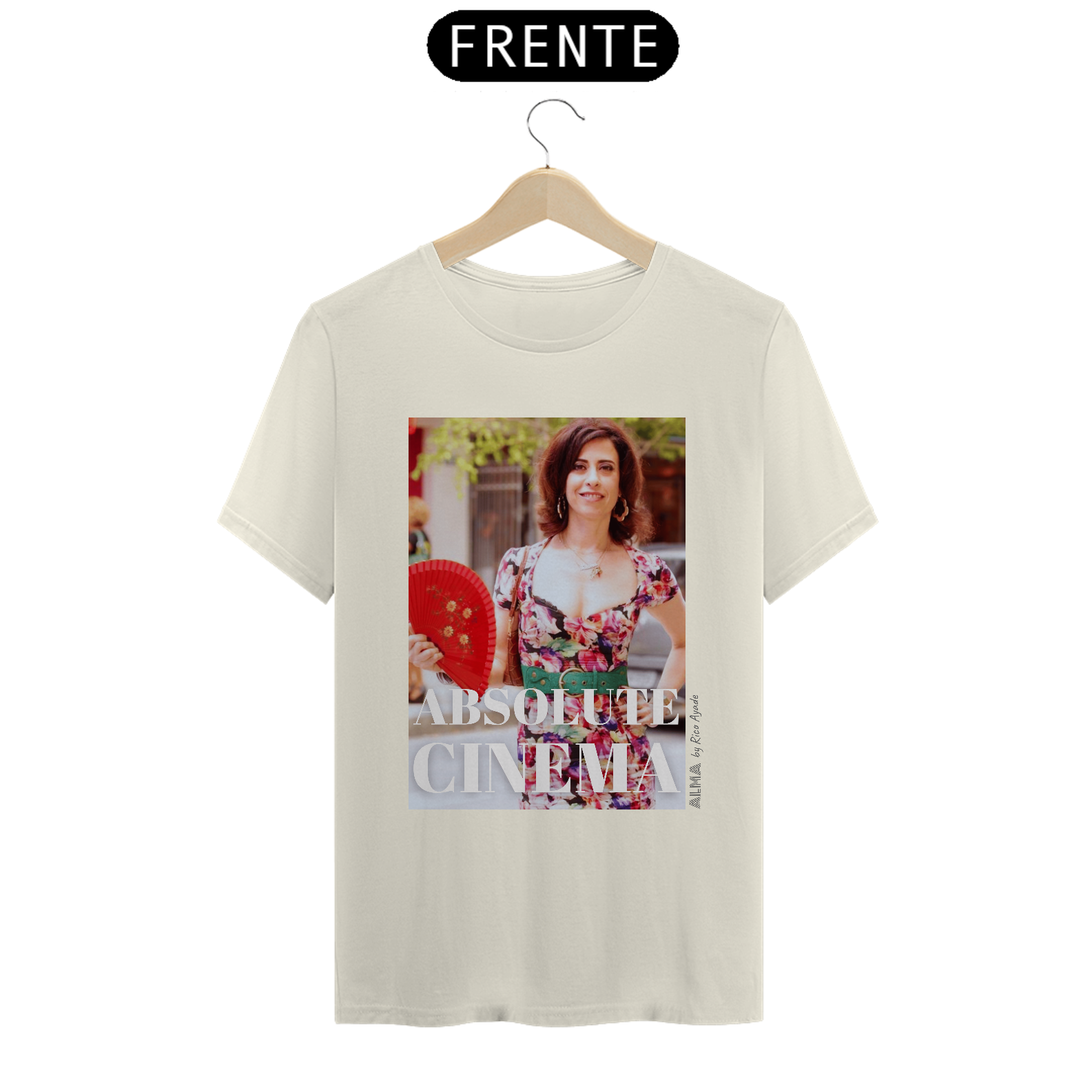 Camiseta Fernanda Torres Fátima Absolute Cinema