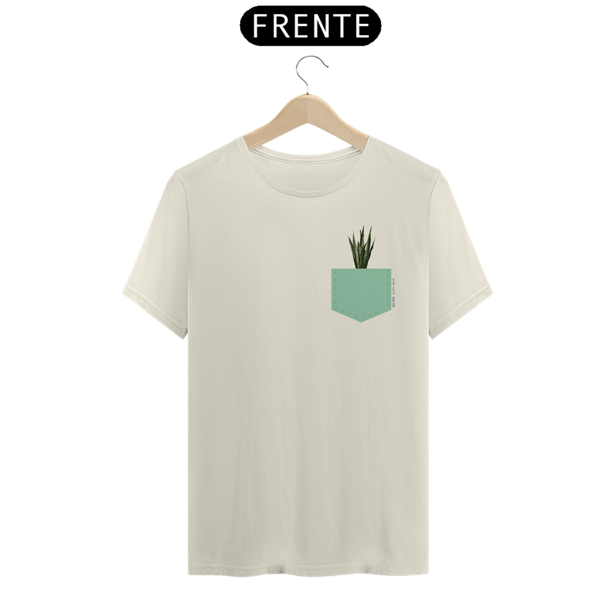 Nome do produto: Camiseta Espada de São Jorge Bolso Prime