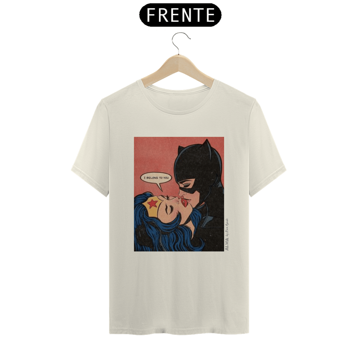 Nome do produto: Camiseta Mulher Maravilha e Mulher Gata - Prime
