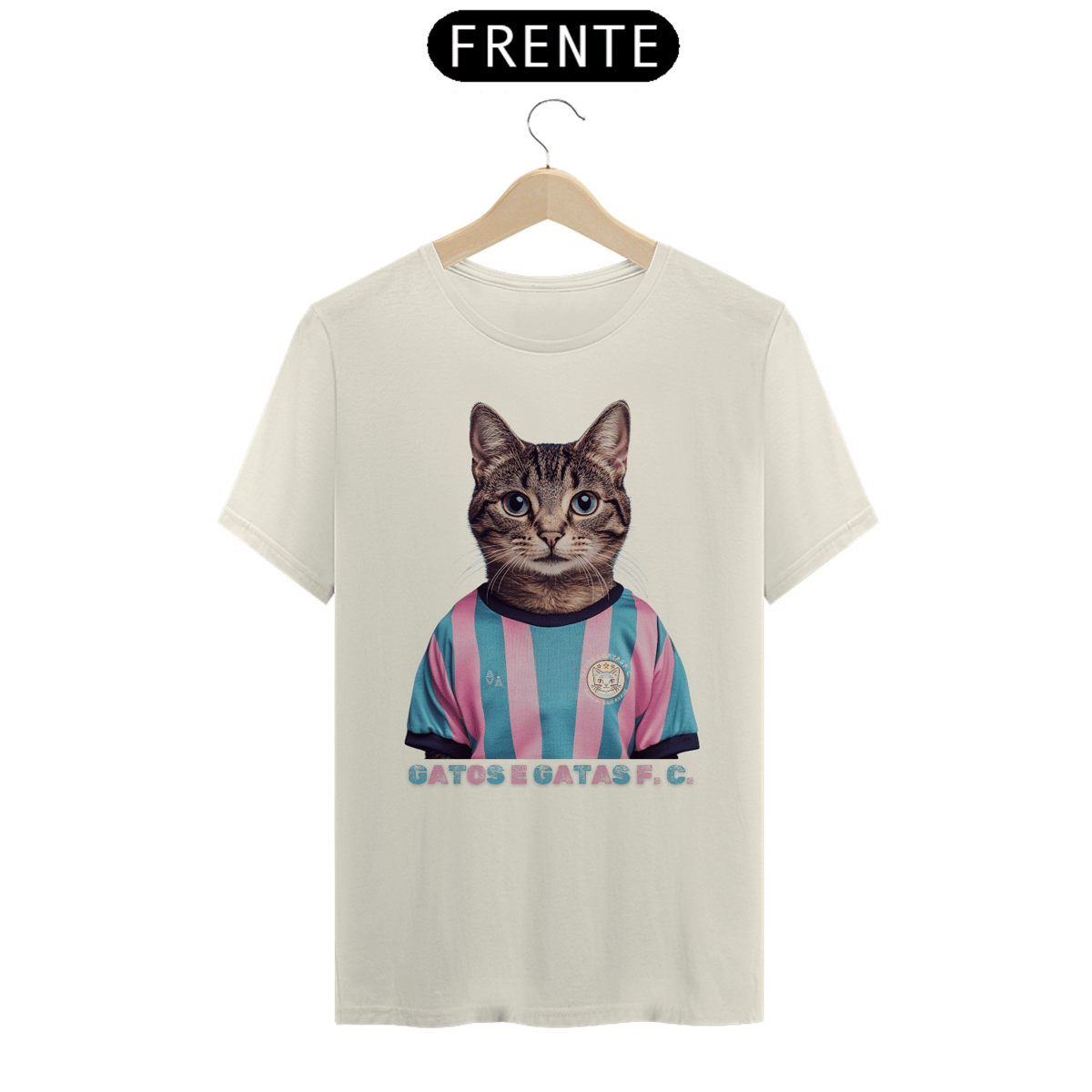 Nome do produto: Camiseta Gatos e Gatas Futebol Clube - Prime