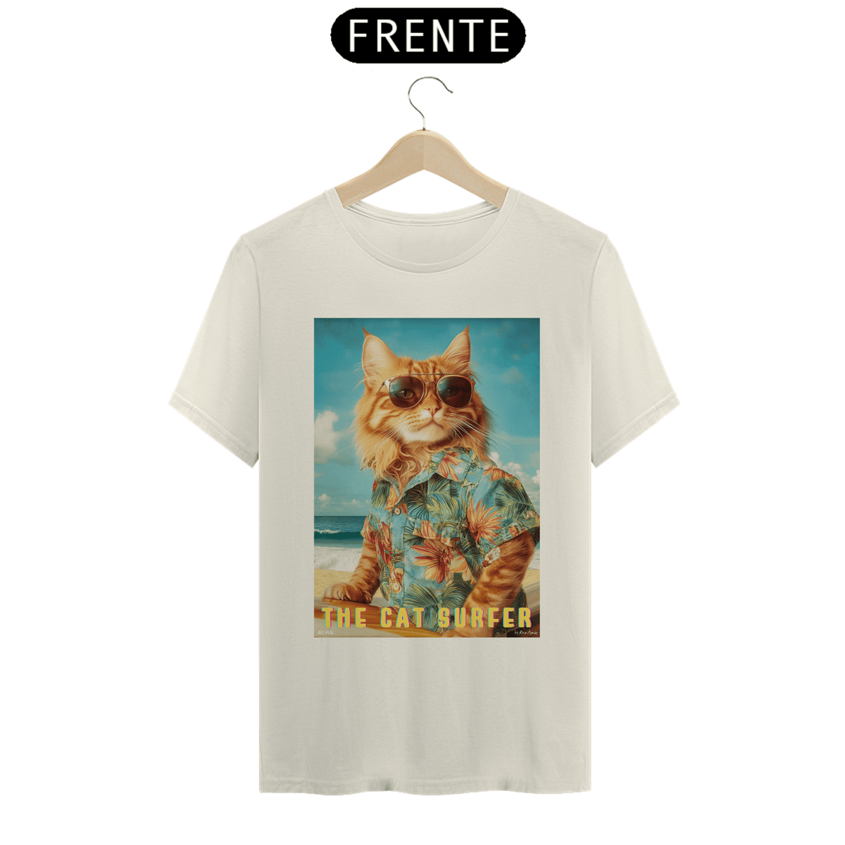 Nome do produto: Camiseta The Surfer Cat - Prime