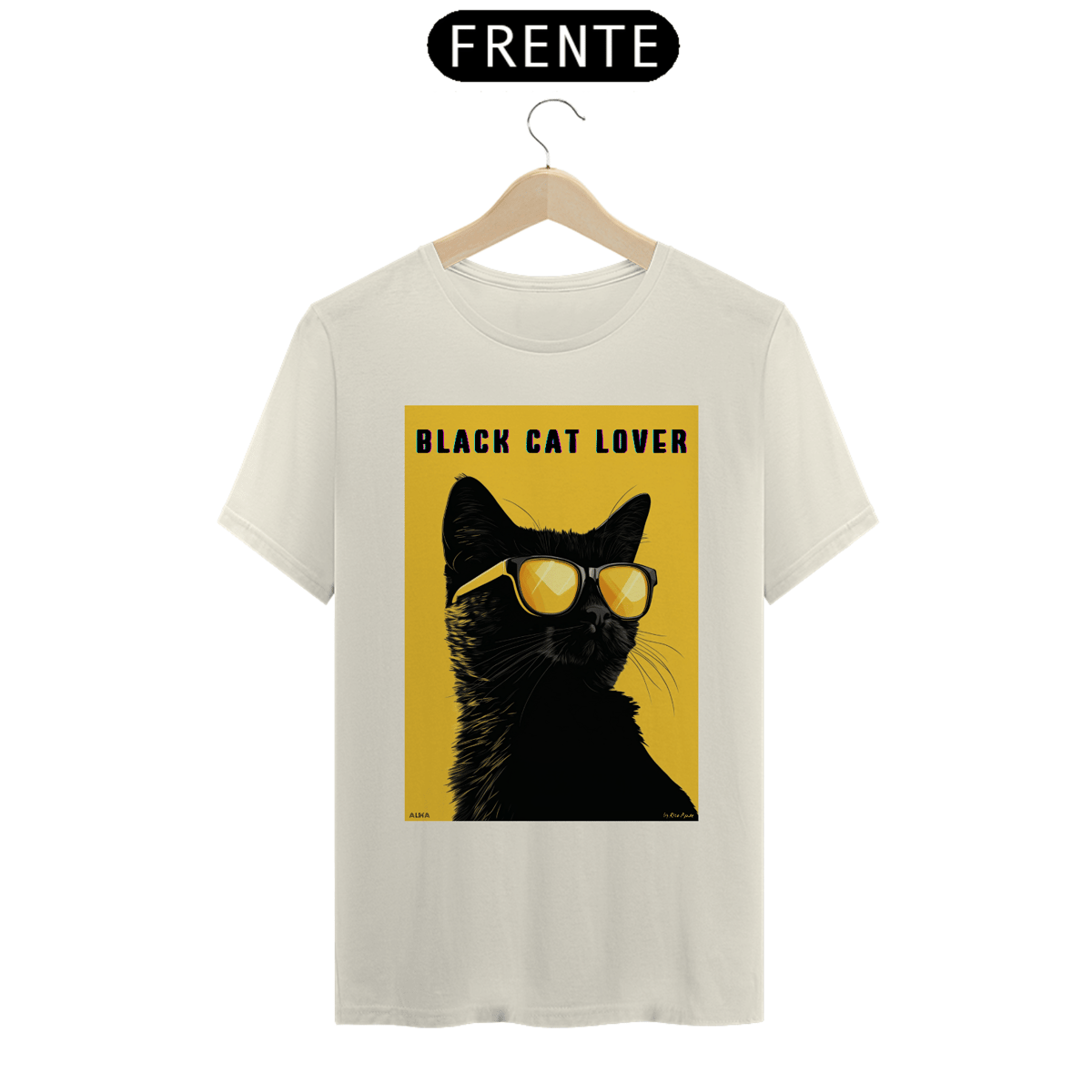 Nome do produto: Camiseta Black Cat Lover