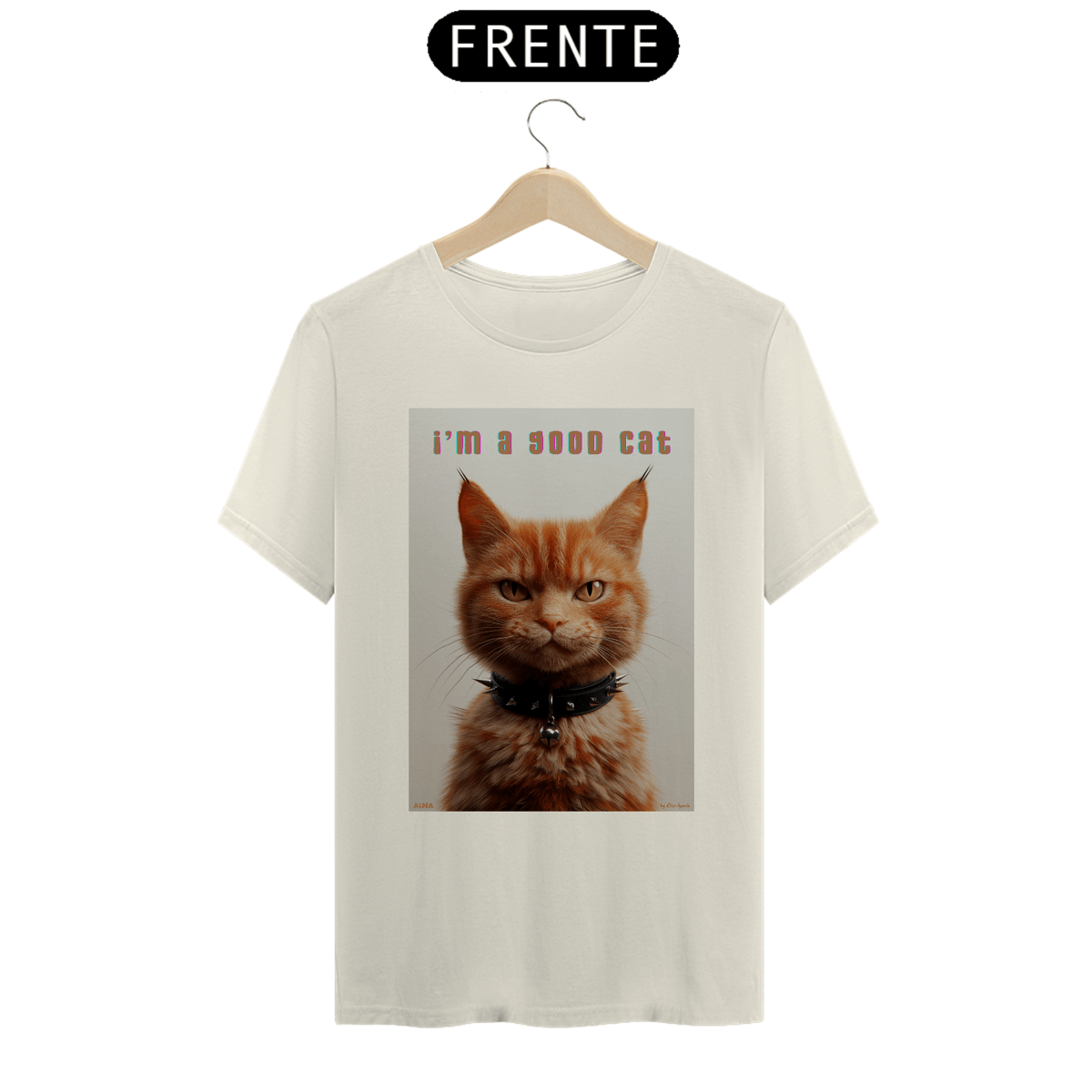 Nome do produto: Camiseta I\'m a Good Cat