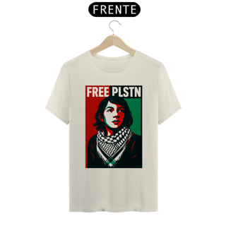 Nome do produto Camiseta Mulher Free Palestine - Prime