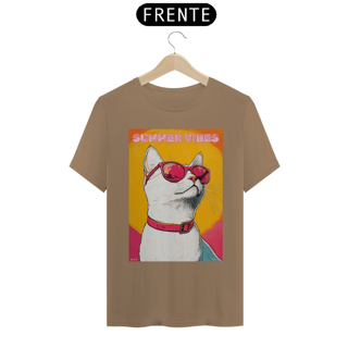 Nome do produto Camiseta Summer Vibes Cat - Prime