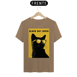 Nome do produto Camiseta Black Cat Lover