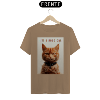 Nome do produto Camiseta I'm a Good Cat